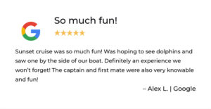 Sarasota Bay Explorers Review so much fun
