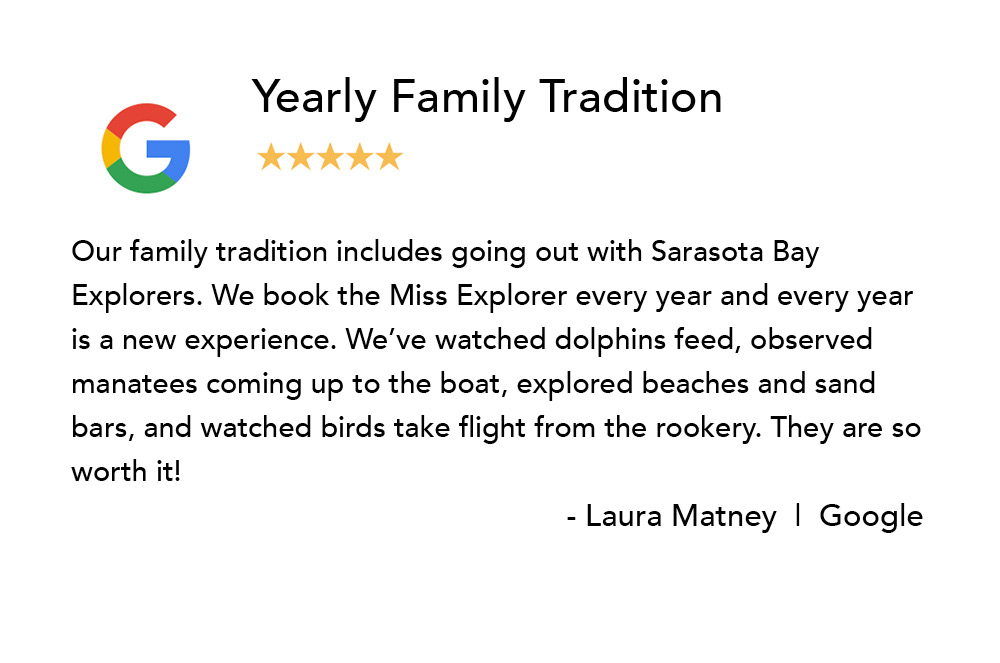 Sarasota Bay Explorers Testimonial